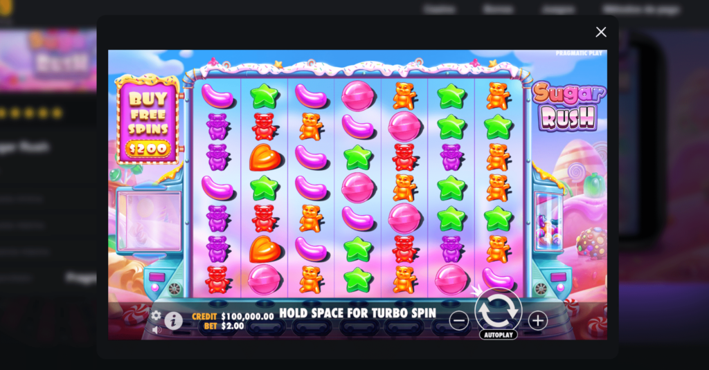 Sugar Rush de Pragmatic Play